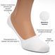 Набір 4 пари безшовних дихаючих слідів з силіконом ORGANIC cotton JILL ANTONY 35-37 women's 31004 фото 2