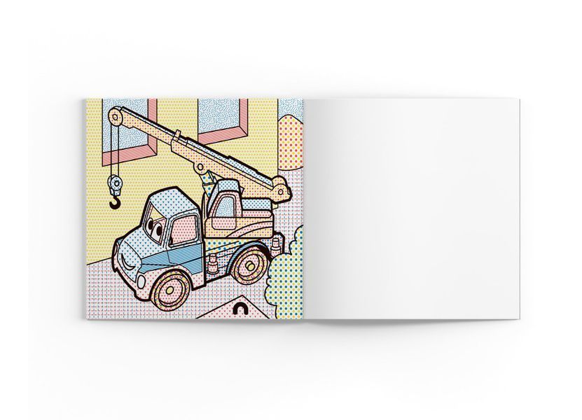 Водяні розмальовки. Будівельна техніка (Crystal Book) F00024184 фото