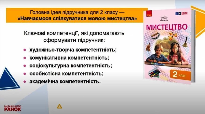 Книга Мистецтво; підручник інтегрованого курсу для 2 класу ЗЗСО _ КОМ Ранок Автор - Рубля Т. Є.; Щеглова Т. Л..; Мед І. Л. 9786170990174 фото