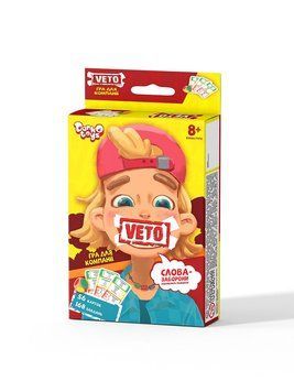 Настільна розважальна гра "VETO" міні 8+ DT_VETO-02-01U фото