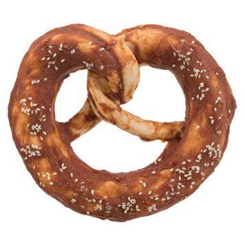 Ласощі Trixie Denta Fun Duck Pretzel bulk для собак Крендель Denta Весела качка брутто 15 см 140 г 5 шт/уп 2700000045985 31177_5шт***** фото