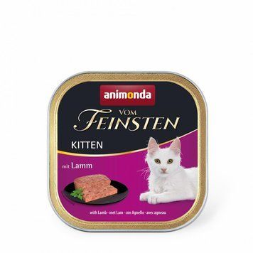 Корм вологий Vom Feinsten Kitten with Lamb для кошенят з ягнятиною 100 г AM-83236 фото