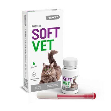 Фітокомплекс Provet SOFTVET покращення функції сечовивідної системи 20 мл PR244013 PR244013 фото