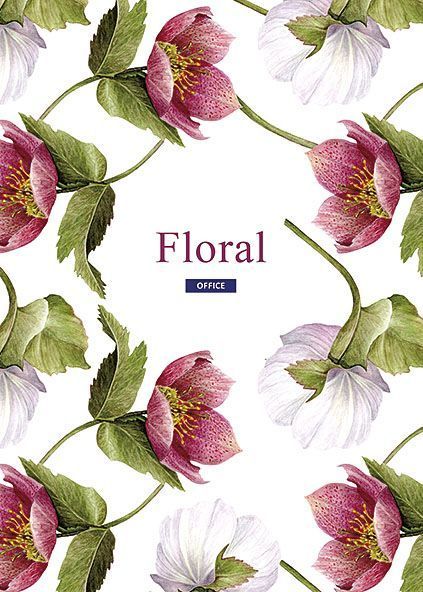 Набір 3 шт, блокнотів для записів Floral. Блокнот Школярик у лінію А5 50 арк. 814 A5-GB-050-814L 4823088200409 4823088200409_2 фото