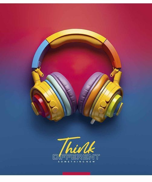 Набір 5 шт, зошит загальний, Think different (УФ-лак). Зошит Star у лінію 96 арк. 3395 4820006476496 4820006476496 фото
