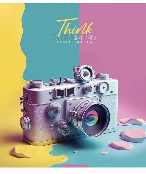 Набір 5 шт, зошит загальний, Think different (УФ-лак). Зошит Star у лінію 96 арк. 3395 4820006476496 4820006476496 фото