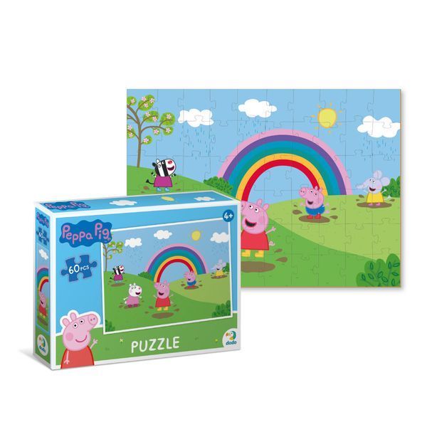 Пазл Dodo "Peppa Pig. Дощові розваги" 4+ 200330 фото