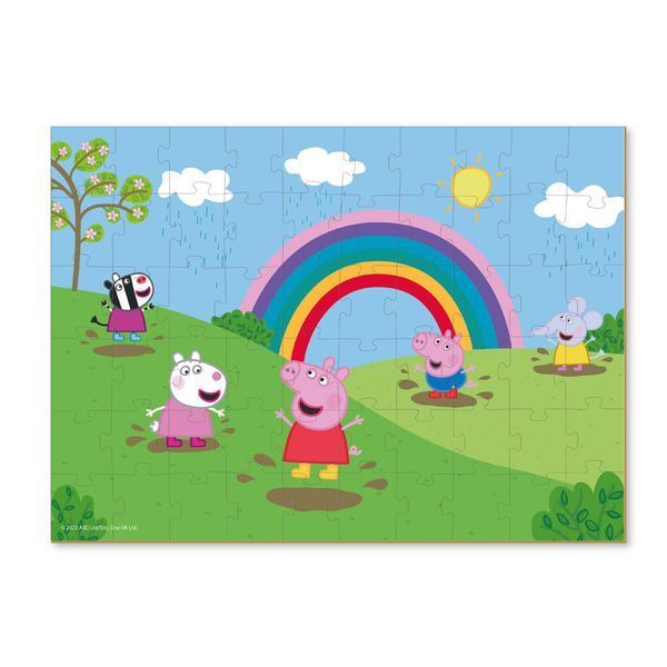 Пазл Dodo "Peppa Pig. Дощові розваги" 4+ 200330 фото