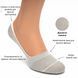 Набір 4 пари безшовних дихаючих слідів з силіконом ORGANIC cotton JILL ANTONY 38-40 women's 31005 фото 2