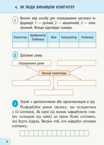 НУШ ДИДАКТА Я досліджую світ. Інформатика. 3 клас. Робочий зошит до підруч. Морзе ТИ1217068У 9786170966346 9786170966346 фото