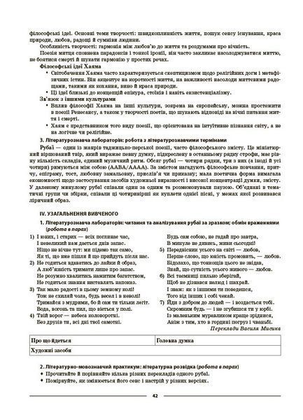 Книга Зарубіжна література. 8 клас (за програмою О. М. Ніколенко та ін.) Мій конспект. Матеріали до уроків СЛР005 Основа Автор - 9786170043719 фото