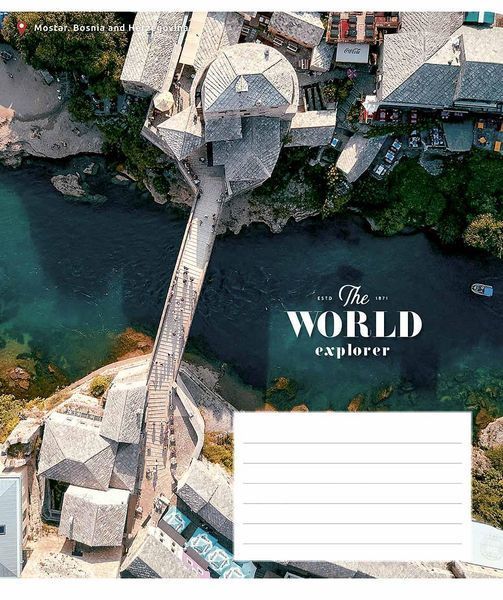 Комплект 5 шт загальних зошитів World Explorer. Зошит Школярик 36 арк. у лінію 3226 036-3226L 4823088231274 4823088231274_6 фото