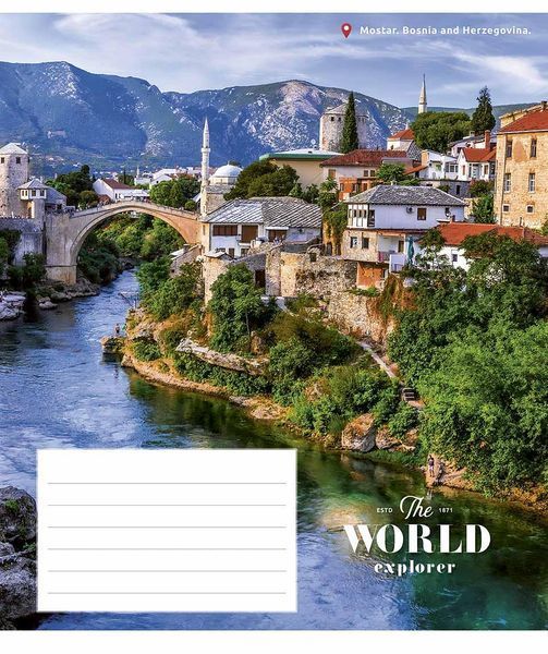 Комплект 5 шт загальних зошитів World Explorer. Зошит Школярик 36 арк. у лінію 3226 036-3226L 4823088231274 4823088231274_6 фото