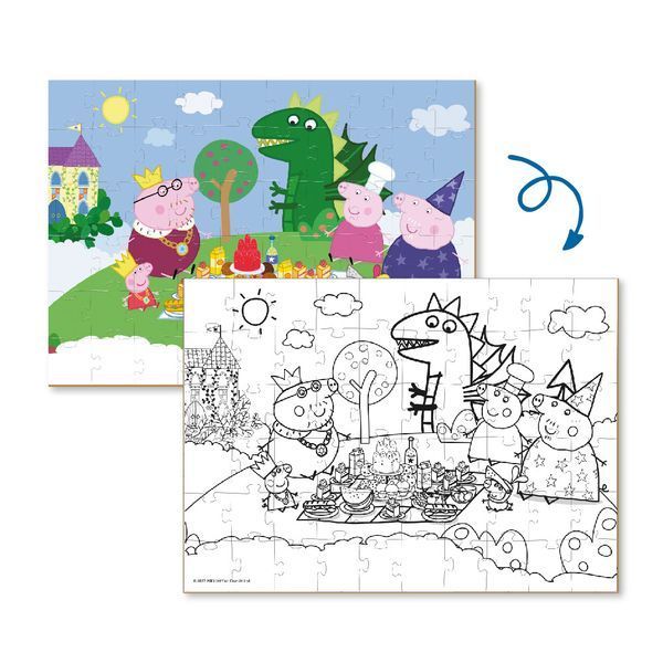 Пазл 2в1 Dodo "Peppa Pig. Казковий пікнік" 60 елементів 4+ 200118 фото