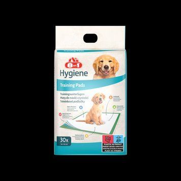 Пелюшки 8in1 Training Pads для собак з целюлози 56x56 см30 шт 4048422102281 4048422102281 фото