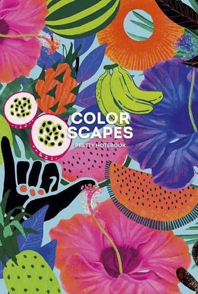 Набір зошитів для записів у клітинку 2 шт. Color Scapes А5 80 арк., Кремовий папір. Зошит MonAmi (софт тач) 7009 A5-IC-080-7009K 4823088233605 фото