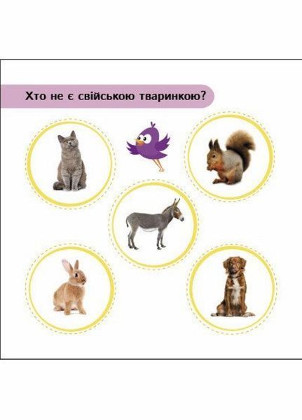 Книжка-картонка Сховай зайве : Міркувалочка. Автор Моісеєнко С. G1606002У 9789667512095 9789667512095 фото