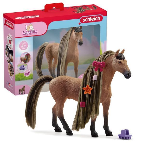 Набір іграшкових фігурок Schleich Ахалтекінський жеребець з аксесуарами (6903306) 4059433712635 4059433712635 фото