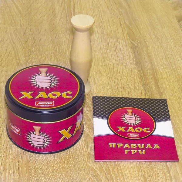 Настільна гра "Хаос" (в металевій банці) 5+ 21052 фото