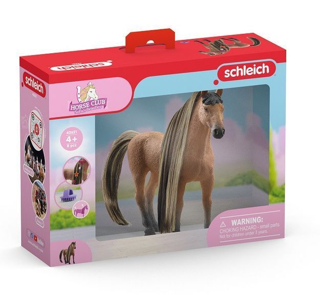 Набір іграшкових фігурок Schleich Ахалтекінський жеребець з аксесуарами (6903306) 4059433712635 4059433712635 фото