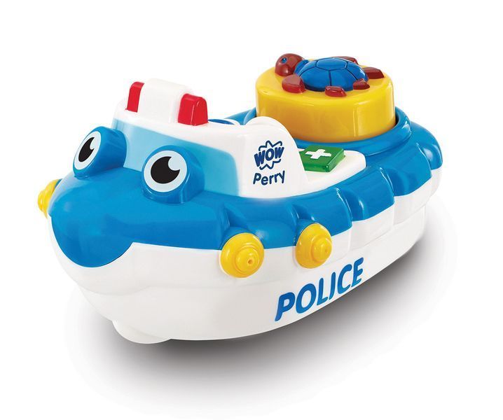 Поліцейський човен Перрі WOW Toys (6397709) 5033491103474 5033491103474 фото