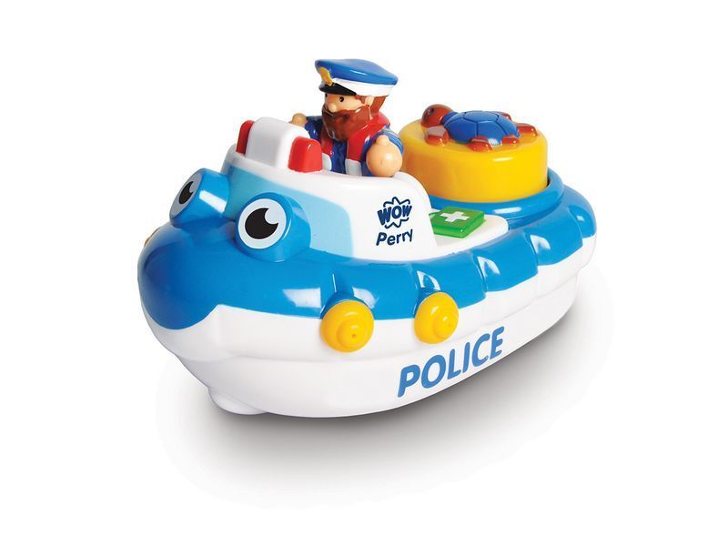 Поліцейський човен Перрі WOW Toys (6397709) 5033491103474 5033491103474 фото