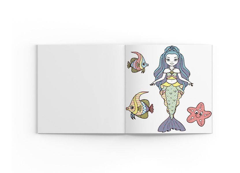 Водяні розмальовки. Русалоньки (Crystal Book) F00022958 F00022958 фото