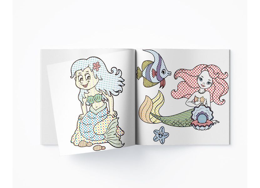 Водяні розмальовки. Русалоньки (Crystal Book) F00022958 F00022958 фото