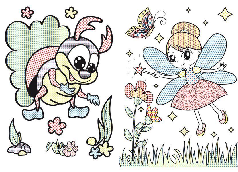 Великі водяні розмальовки. Комашки (Crystal Book) F00025632 фото