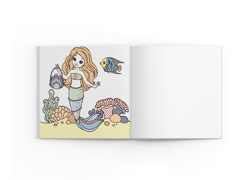 Водяні розмальовки. Русалоньки (Crystal Book) F00022958 F00022958 фото