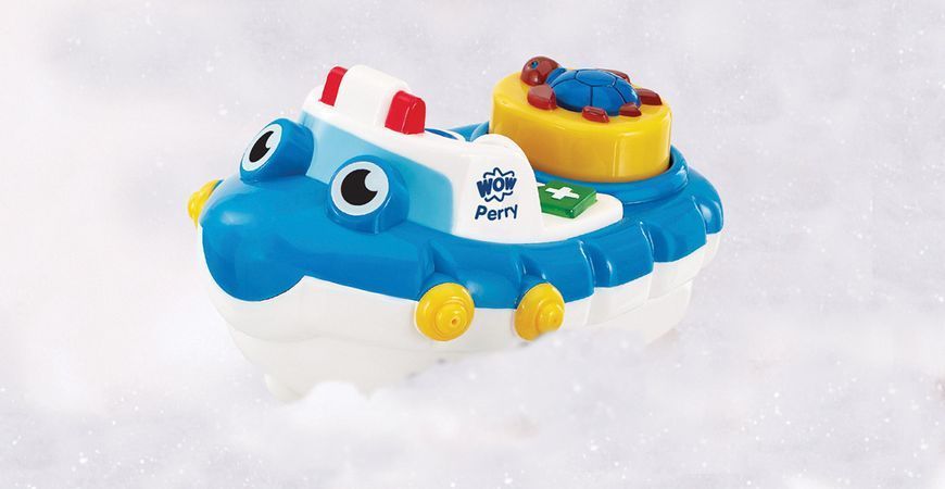 Поліцейський човен Перрі WOW Toys (6397709) 5033491103474 5033491103474 фото