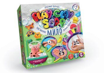 Пластилінове мило "Play Clay Soap" 8 кольорів 3+ DT_PCS-01-02U фото