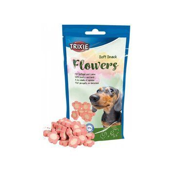Ласощі Trixie Soft Snack Flowers для собак малих порід та цуценят з ягням та куркою 75 г 4011905314921 31492 Trixie***** фото