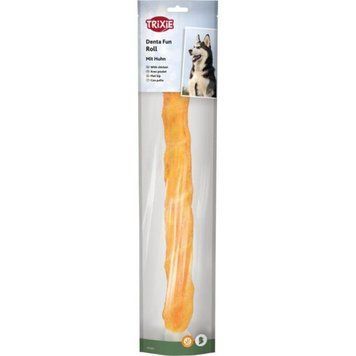 Ласощі Trixie Denta Fun Chewing Rolls для собак Палички для чищення зубів з куркою 40 см 170 г 4011905313290 31329_1шт фото