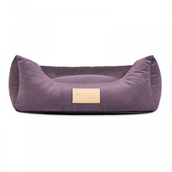 Лежак Pet Fashion Molly №1 для собак і котів фіолетовий 52х40х17 см 4823082421336 4823082421336 фото