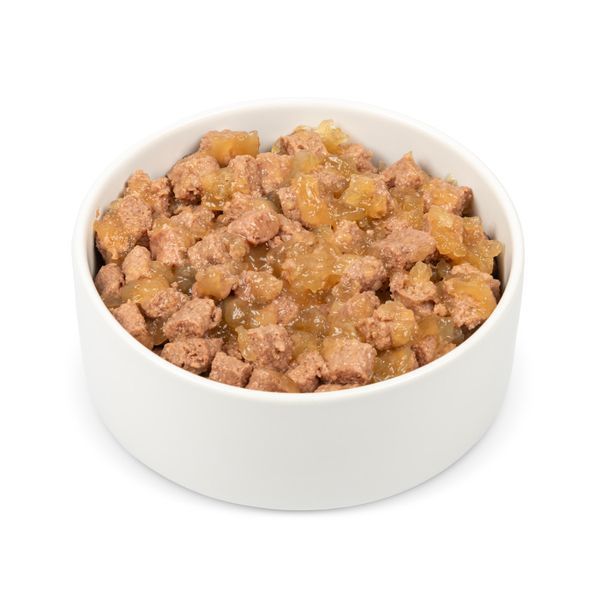 Вологий корм для собак Pet Chef шматочки в желе з куркою 415 г 4820255193663 фото
