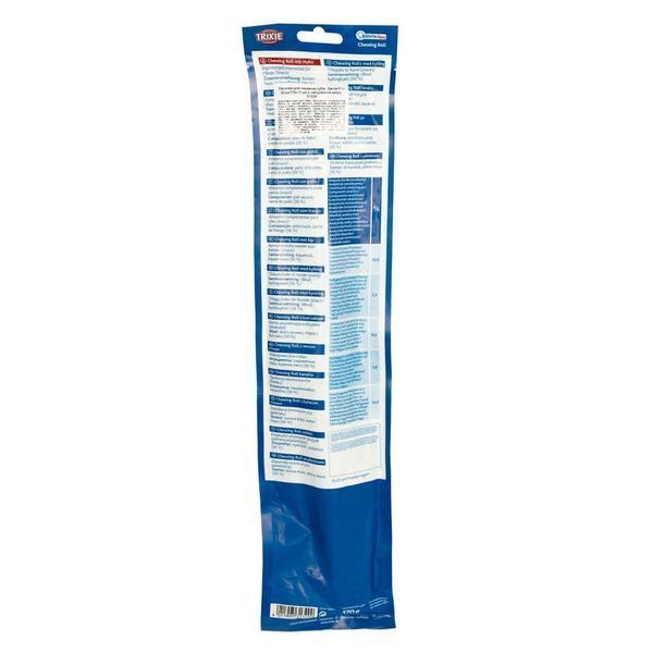 Ласощі Trixie Denta Fun Chewing Rolls для собак Палички для чищення зубів з куркою 40 см 170 г 4011905313290 31329_1шт фото