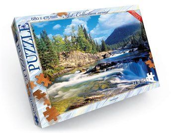 Пазли дитячі "Alps waterfall" 680х475 мм 1000 елементів DT_C1000-08-07 фото