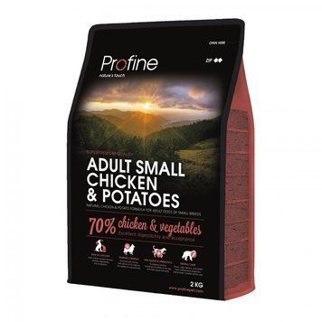 Корм сухий Profine Adult Small для дорослих собак дрібних порід вагою 1-10 кг з куркою та картоплею 2 кг 170537/7411***** фото