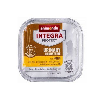 Корм ветеринарний вологий Integra Protect Urinary Struvit dish with Chicken для котів при сечокам яній хворобі курка 86610IPR фото