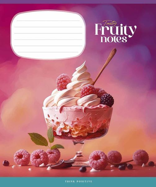 Комплект 5 шт загальних зошитів Fruity heaven. Зошит Школярик 36 арк. у лінію 3409 036-3409L 4823088231274 4823088231274_8 фото
