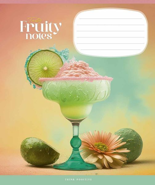 Комплект 5 шт загальних зошитів Fruity heaven. Зошит Школярик 36 арк. у лінію 3409 036-3409L 4823088231274 4823088231274_8 фото