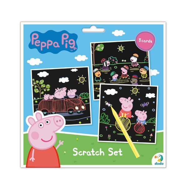 Набір гравюр Dodo "Peppa Pig Гра з друзями" 5+ 200185 фото