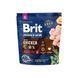Корм сухий Brit Premium Dog Adult S для дорослих собак дрібних порід вагою 1-10 кг з куркою 1 кг 8595602526284 170809/6284 фото 1