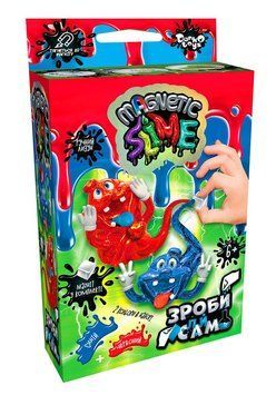 Безпечна освітня творчість для проведення дослідів "Crazy Slime Magnetic" міні 6+ DT_SLM-Mg-02- 01U фото