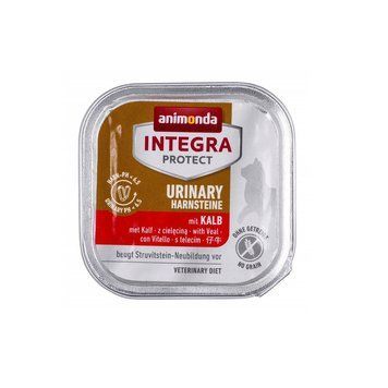 Корм ветеринарний вологий Integra Protect Urinary Struvit - dish with veal для котів при сечокам'яній хворобі яловичина 86611IPR фото
