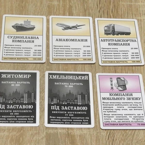 Настільна гра "Монополія України" 8+ 20734 фото