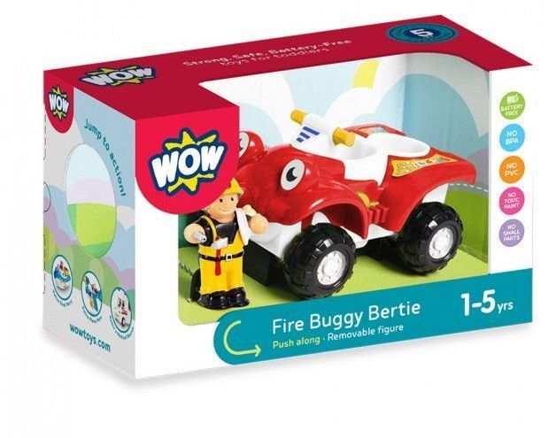 Пожежник Берті на квадроциклі WOW Toys (6556725) 5033491103115 5033491103115 фото
