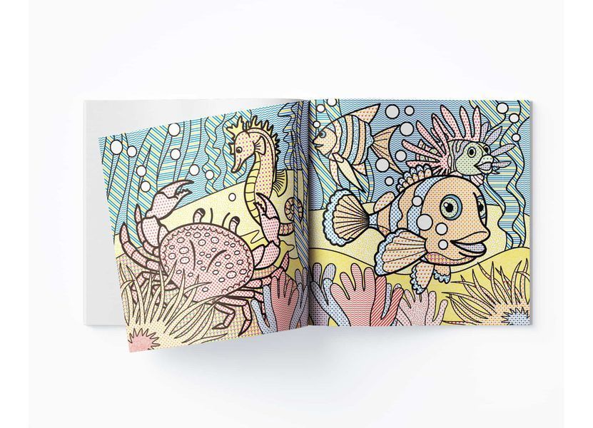Водяні розмальовки. В океані (Crystal Book) F00025262 фото