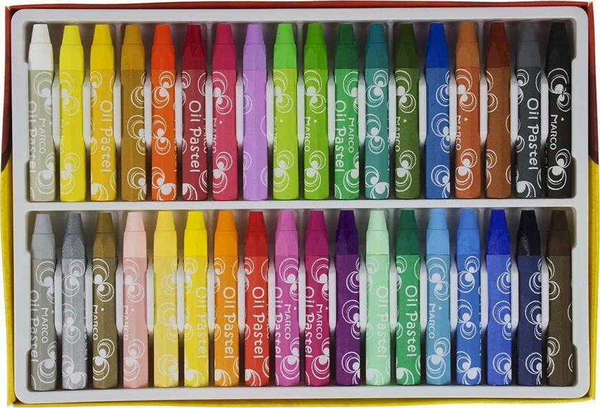 Пастель олійна Marco Bright&Smooth 36 кольорів 1100OP-36CB фото